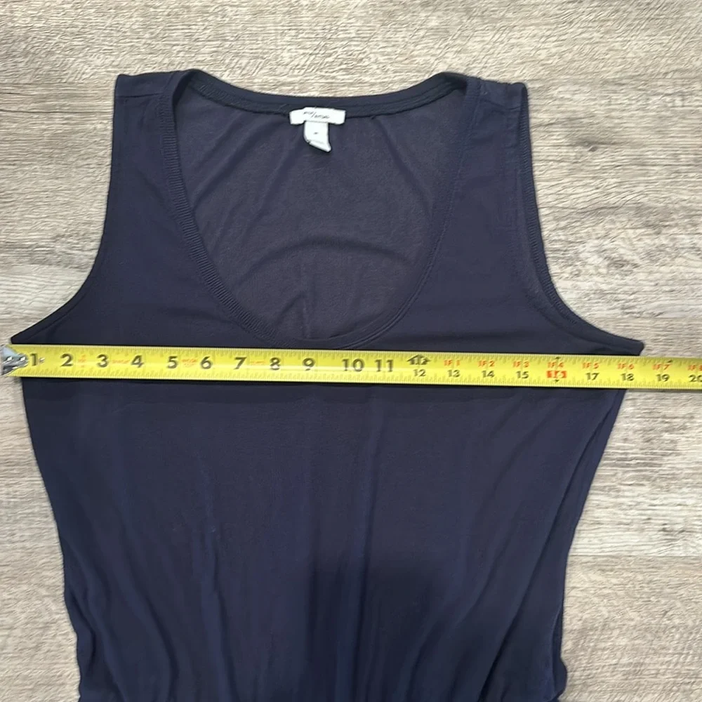 Daily Ritual Navy Blue Romper - Picture 3 of 6